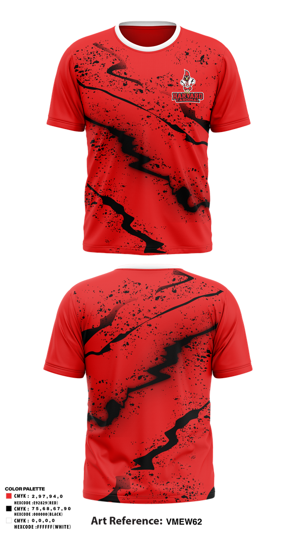 Short Sleeve Performance Shirt, Harvard Cardinals Volleyball, Women's Volleyball, Teamtime, Team time, sublimation, custom sports apparel, team uniforms, spirit wear, spiritwear, sports uniforms, custom shirts, team store, custom team store, fundraiser sports, apparel fundraiser