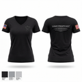 Wake County ABC 17579810 Women's Short Sleeve V-neck Shirt - 1