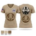 C-Co 4-118th IN Women's Short Sleeve V-neck Shirt - 1
