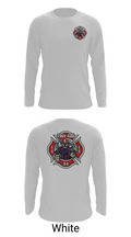 Troy Fire Department Station 4 63086439 Long Sleeve Performance Shirt - 5