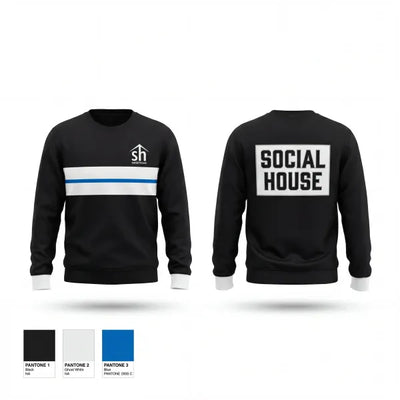 Social House 79641326 Crew Neck Sweatshirt - 1