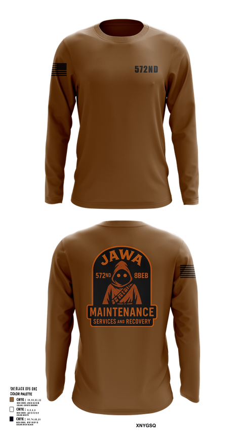 Long Sleeve Performance Shirt, 572nd, , Teamtime, Team time, sublimation, custom sports apparel, team uniforms, spirit wear, spiritwear, sports uniforms, custom shirts, team store, custom team store, fundraiser sports, apparel fundraiser