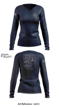 WPD K9 45220816 Women's Long Sleeve V-neck Shirt - 1