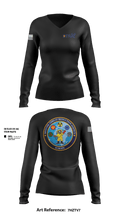 DTRA-Europe 79161221 Women's Long Sleeve V-neck Shirt - 25