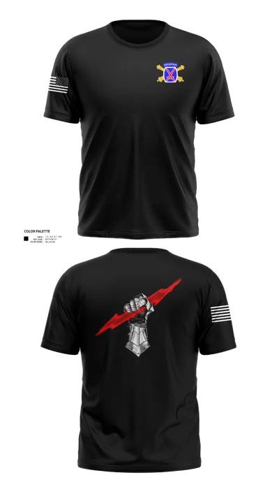 10mtn FIST 76072588 Short Sleeve Performance Shirt - 150