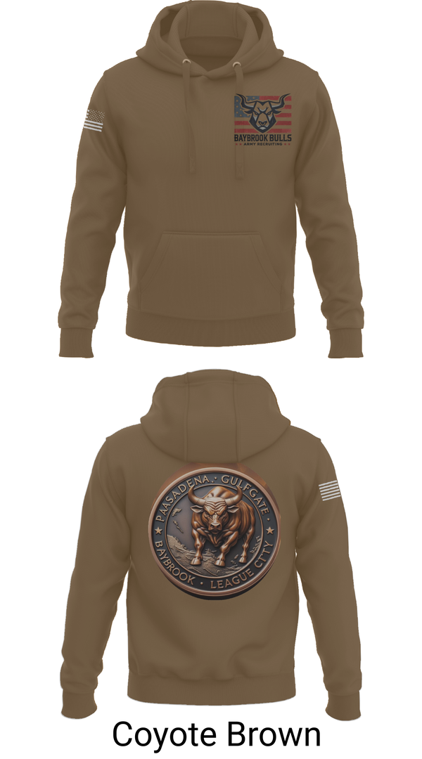 Hoodie, Baybrook Army Recruiting Company, , Teamtime, Team time, sublimation, custom sports apparel, team uniforms, spirit wear, spiritwear, sports uniforms, custom shirts, team store, custom team store, fundraiser sports, apparel fundraiser