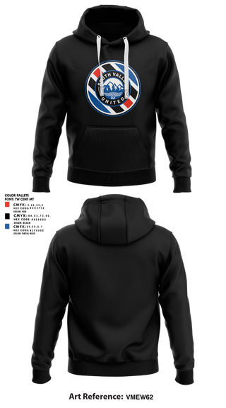 Hoodie, South Valley United, Men's Soccer, Teamtime, Team time, sublimation, custom sports apparel, team uniforms, spirit wear, spiritwear, sports uniforms, custom shirts, team store, custom team store, fundraiser sports, apparel fundraiser