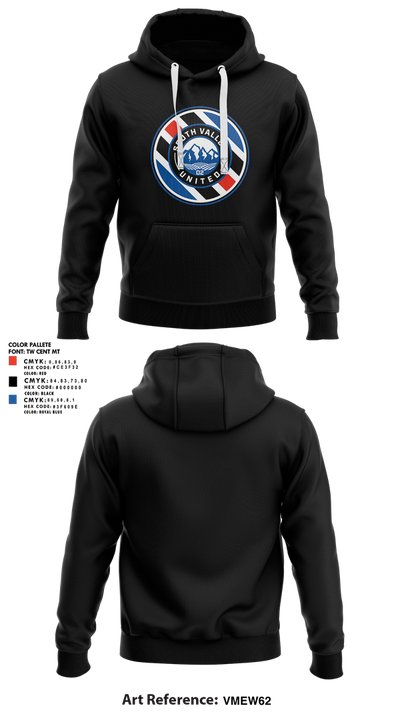 South Valley United 668271 Hoodie - 2