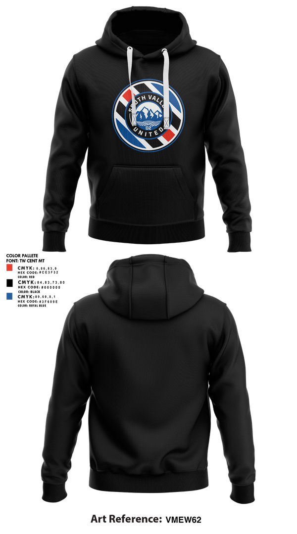 Hoodie, South Valley United, Men's Soccer, Teamtime, Team time, sublimation, custom sports apparel, team uniforms, spirit wear, spiritwear, sports uniforms, custom shirts, team store, custom team store, fundraiser sports, apparel fundraiser