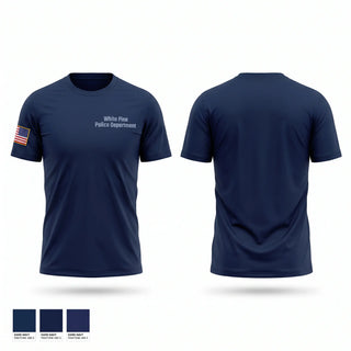 Short Sleeve Performance Shirt, White Pine Police Department, Police, Teamtime, Team time, sublimation, custom sports apparel, team uniforms, spirit wear, spiritwear, sports uniforms, custom shirts, team store, custom team store, fundraiser sports, apparel fundraiser