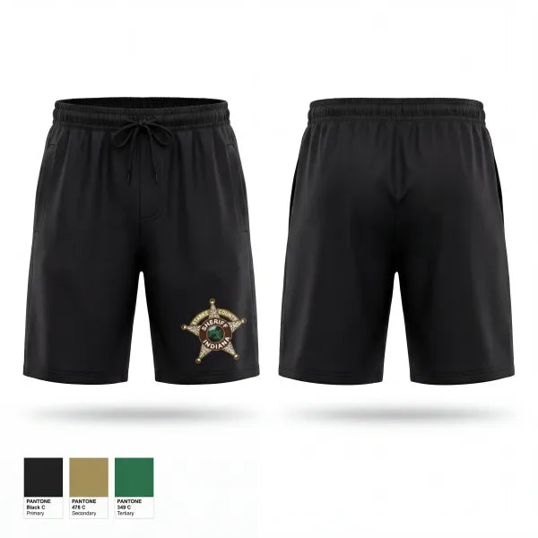 Athletic Shorts With Pockets, Starke County Sheriff's Office, Police, Teamtime, Team time, sublimation, custom sports apparel, team uniforms, spirit wear, spiritwear, sports uniforms, custom shirts, team store, custom team store, fundraiser sports, apparel fundraiser