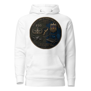 Unisex Hoodie - 1 - White