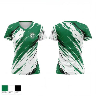 Womens Short Sleeve Vneck Shirt, James Buchanan High School Track & Field, Track & Field, Teamtime, Team time, sublimation, custom sports apparel, team uniforms, spirit wear, spiritwear, sports uniforms, custom shirts, team store, custom team store, fundraiser sports, apparel fundraiser