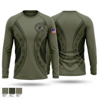 Long Sleeve Performance Shirt, ESU K9, Police, Teamtime, Team time, sublimation, custom sports apparel, team uniforms, spirit wear, spiritwear, sports uniforms, custom shirts, team store, custom team store, fundraiser sports, apparel fundraiser