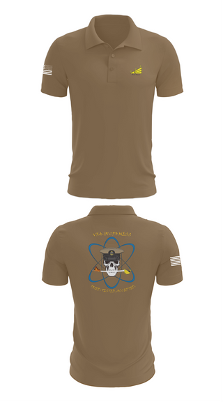 Short Sleeve Performance Polo, VFA-151, , Teamtime, Team time, sublimation, custom sports apparel, team uniforms, spirit wear, spiritwear, sports uniforms, custom shirts, team store, custom team store, fundraiser sports, apparel fundraiser