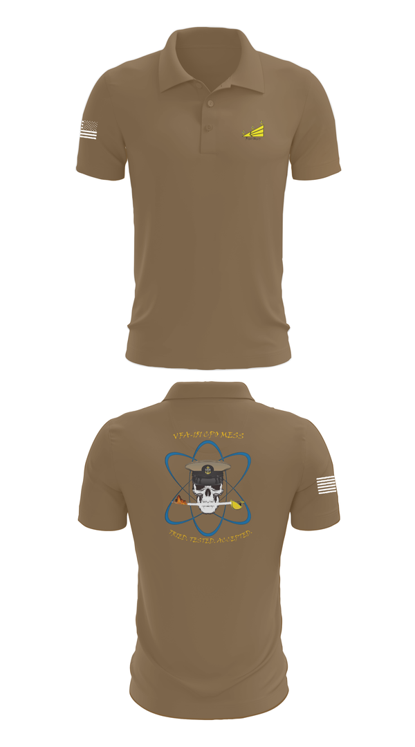 Short Sleeve Performance Polo, VFA-151, , Teamtime, Team time, sublimation, custom sports apparel, team uniforms, spirit wear, spiritwear, sports uniforms, custom shirts, team store, custom team store, fundraiser sports, apparel fundraiser