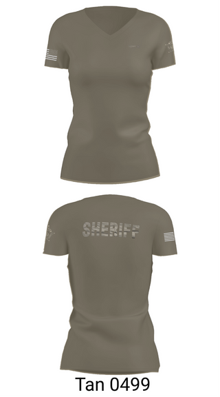 Womens Short Sleeve Vneck Shirt, Barren County TAC Team, , Teamtime, Team time, sublimation, custom sports apparel, team uniforms, spirit wear, spiritwear, sports uniforms, custom shirts, team store, custom team store, fundraiser sports, apparel fundraiser