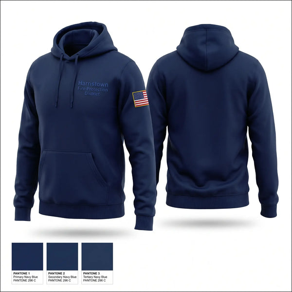 Hoodie, Harristown Fire Protection District, Fire Department, Teamtime, Team time, sublimation, custom sports apparel, team uniforms, spirit wear, spiritwear, sports uniforms, custom shirts, team store, custom team store, fundraiser sports, apparel fundraiser