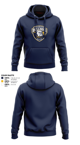Hoodie, Florida Bulldogs Hockey, Ice Hockey, Teamtime, Team time, sublimation, custom sports apparel, team uniforms, spirit wear, spiritwear, sports uniforms, custom shirts, team store, custom team store, fundraiser sports, apparel fundraiser
