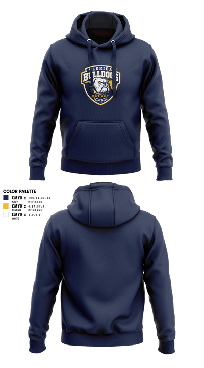 Florida Bulldogs Hockey 40347739 Hoodie - 1