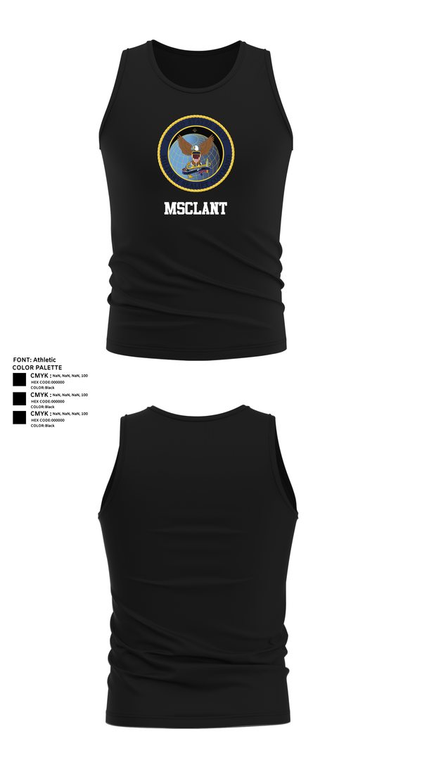Tank Top, MSCLANT, Navy, Teamtime, Team time, sublimation, custom sports apparel, team uniforms, spirit wear, spiritwear, sports uniforms, custom shirts, team store, custom team store, fundraiser sports, apparel fundraiser