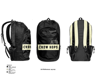 Gear Bag, ATH (Around the Horn) Crow Hops, Baseball, Teamtime, Team time, sublimation, custom sports apparel, team uniforms, spirit wear, spiritwear, sports uniforms, custom shirts, team store, custom team store, fundraiser sports, apparel fundraiser