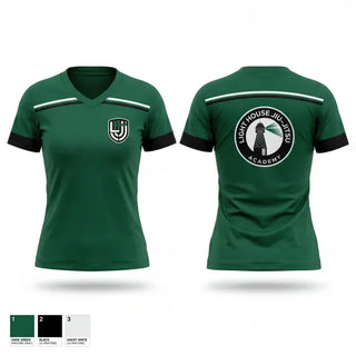 Womens Short Sleeve Vneck Shirt, Lighthouse Jiu-Jitsu Academy, , Teamtime, Team time, sublimation, custom sports apparel, team uniforms, spirit wear, spiritwear, sports uniforms, custom shirts, team store, custom team store, fundraiser sports, apparel fundraiser
