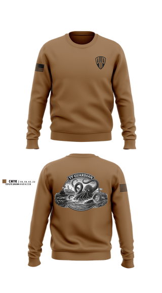 Crew Neck Sweatshirt, TF Guardian, Army, Teamtime, Team time, sublimation, custom sports apparel, team uniforms, spirit wear, spiritwear, sports uniforms, custom shirts, team store, custom team store, fundraiser sports, apparel fundraiser