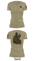 Hateful Hotel 2nd plt 71504648 Women's Short Sleeve V-neck Shirt - 88