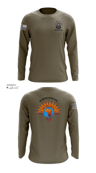 Long Sleeve Performance Shirt, TF BATAAN S1, Army, Teamtime, Team time, sublimation, custom sports apparel, team uniforms, spirit wear, spiritwear, sports uniforms, custom shirts, team store, custom team store, fundraiser sports, apparel fundraiser