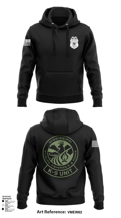 MDWFP K9 21939837 Hoodie - 105