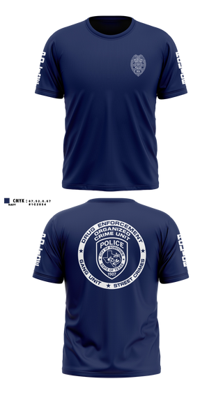Short Sleeve Performance Shirt, Robstown Police Department Organized Crime Unit, Police, Teamtime, Team time, sublimation, custom sports apparel, team uniforms, spirit wear, spiritwear, sports uniforms, custom shirts, team store, custom team store, fundraiser sports, apparel fundraiser