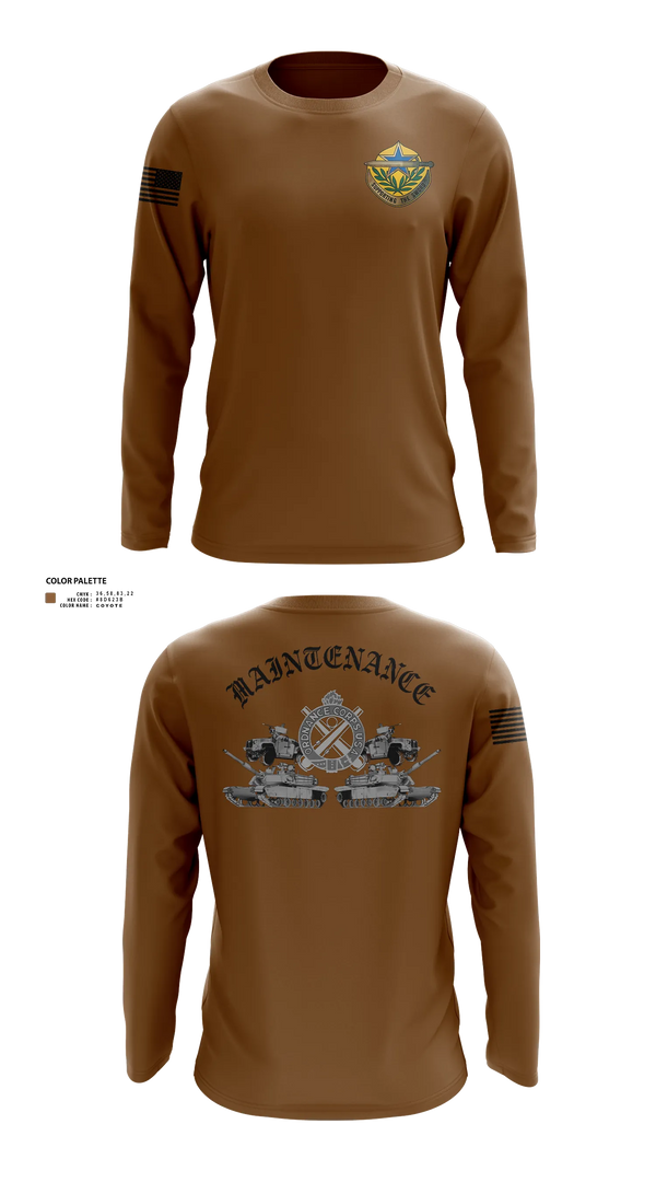 Long Sleeve Performance Shirt, 548th DSSB C co, Army, Teamtime, Team time, sublimation, custom sports apparel, team uniforms, spirit wear, spiritwear, sports uniforms, custom shirts, team store, custom team store, fundraiser sports, apparel fundraiser