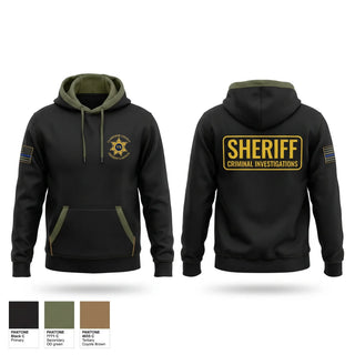 Hoodie, Claiborne County Sheriffs Office Criminal Investigations, Police, Teamtime, Team time, sublimation, custom sports apparel, team uniforms, spirit wear, spiritwear, sports uniforms, custom shirts, team store, custom team store, fundraiser sports, apparel fundraiser