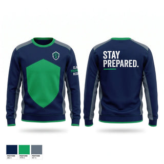 Crew Neck Sweatshirt, 2ND RESPONDER, , Teamtime, Team time, sublimation, custom sports apparel, team uniforms, spirit wear, spiritwear, sports uniforms, custom shirts, team store, custom team store, fundraiser sports, apparel fundraiser