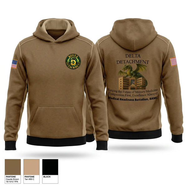 Hoodie, D DET, MRBN, BAMC Dragons, Army, Teamtime, Team time, sublimation, custom sports apparel, team uniforms, spirit wear, spiritwear, sports uniforms, custom shirts, team store, custom team store, fundraiser sports, apparel fundraiser