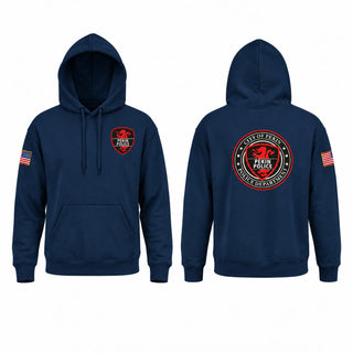 Hoodie, Pekin PD, Police, Teamtime, Team time, sublimation, custom sports apparel, team uniforms, spirit wear, spiritwear, sports uniforms, custom shirts, team store, custom team store, fundraiser sports, apparel fundraiser