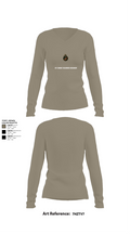 1st Combat Readiness Regiment 40922335 Women's Long Sleeve V-neck Shirt - 62