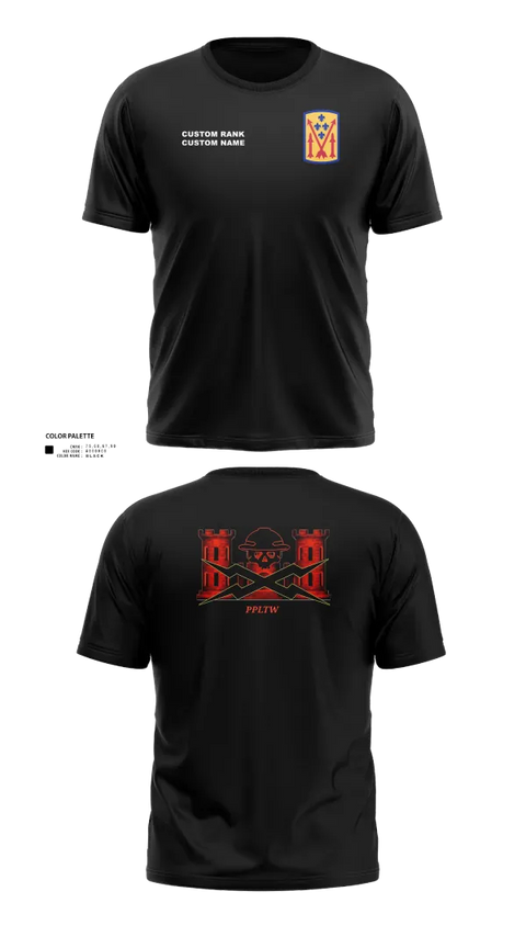 Old School Cotton Feel Shirt, 11th MDB, Army, Teamtime, Team time, sublimation, custom sports apparel, team uniforms, spirit wear, spiritwear, sports uniforms, custom shirts, team store, custom team store, fundraiser sports, apparel fundraiser