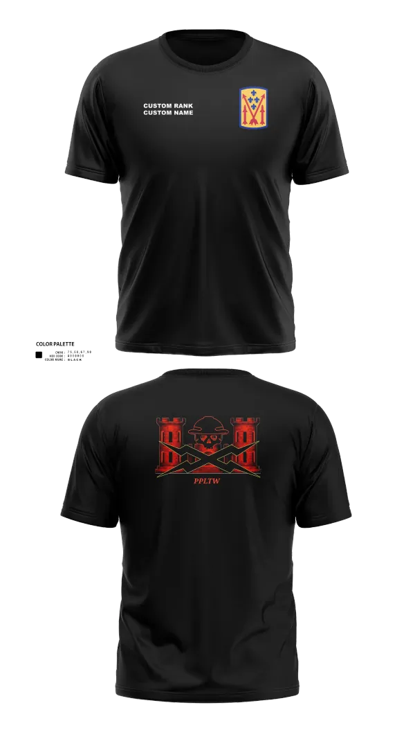 Old School Cotton Feel Shirt, 11th MDB, Army, Teamtime, Team time, sublimation, custom sports apparel, team uniforms, spirit wear, spiritwear, sports uniforms, custom shirts, team store, custom team store, fundraiser sports, apparel fundraiser