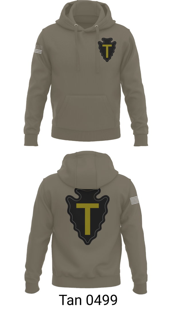 Hoodie, B CO 3-141, Army, Teamtime, Team time, sublimation, custom sports apparel, team uniforms, spirit wear, spiritwear, sports uniforms, custom shirts, team store, custom team store, fundraiser sports, apparel fundraiser