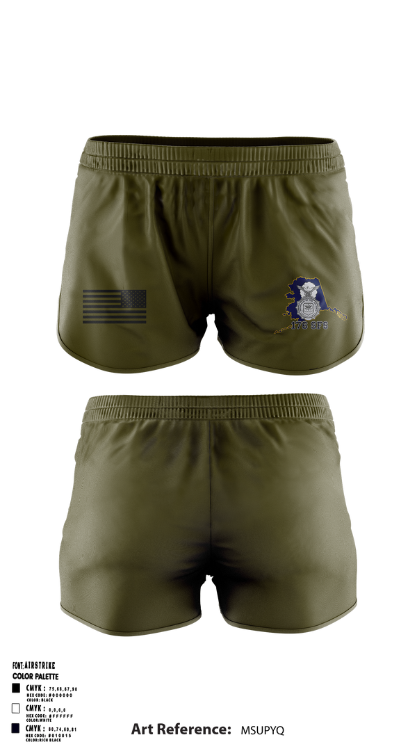 Ranger Panties, 176 SFS, National Guard, Teamtime, Team time, sublimation, custom sports apparel, team uniforms, spirit wear, spiritwear, sports uniforms, custom shirts, team store, custom team store, fundraiser sports, apparel fundraiser