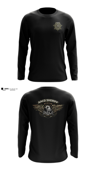Long Sleeve Performance Shirt, Anne Arundel County Sheriff’s K9, Police, Teamtime, Team time, sublimation, custom sports apparel, team uniforms, spirit wear, spiritwear, sports uniforms, custom shirts, team store, custom team store, fundraiser sports, apparel fundraiser