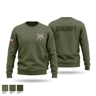 Crew Neck Sweatshirt, Crawford county sheriffs office, Police, Teamtime, Team time, sublimation, custom sports apparel, team uniforms, spirit wear, spiritwear, sports uniforms, custom shirts, team store, custom team store, fundraiser sports, apparel fundraiser