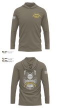 422nd Military Police Company 13862953 Long Sleeve Performance Shirt with hood - 5
