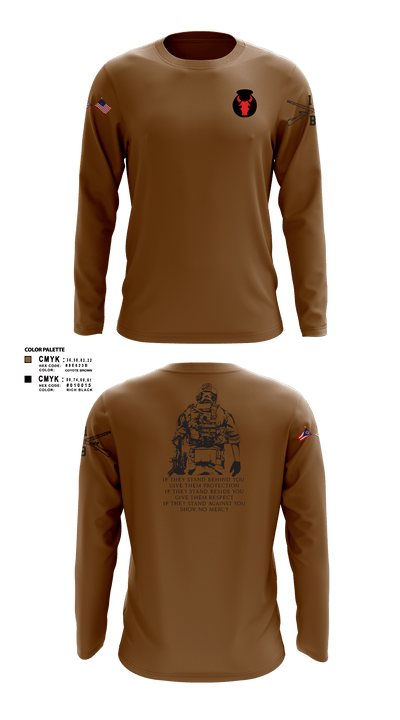 Chosen 93553712 Long Sleeve Performance Shirt - 102