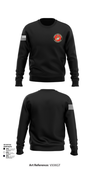 Marine Corps League Casa Grande Detachment 901 97712711 Crew Neck Sweatshirt - 103