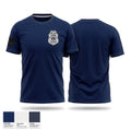 Wright Patterson Air Force Base Police Department Old School Cotton Feel Shirt - 1