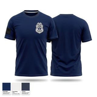 Old School Cotton Feel Shirt, Wright Patterson Air Force Base Police Department, Police, Teamtime, Team time, sublimation, custom sports apparel, team uniforms, spirit wear, spiritwear, sports uniforms, custom shirts, team store, custom team store, fundraiser sports, apparel fundraiser