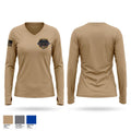1 BN - 309 RGT Women's Long Sleeve V-neck Shirt - 1